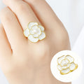 beautiful flower ring