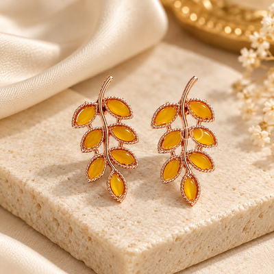 Vine Glow Festival Stud Earrings